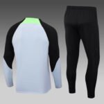 2023/2024 Liverpool Half-Pull Training Suit Grey Jersey 1:1 Thai Quality Set - Image 2