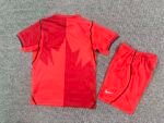 2026-2027 Canada Home Red kids/youth  Soccer uniform - Image 2