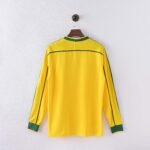 1998 Retro Long Sleeve Brazil Home Football Shirt 1:1 Thai Quality - Image 2
