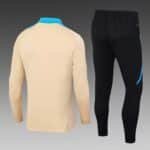 2024 Argentina Khaki Soccer Tracksuit Uniform - Image 2