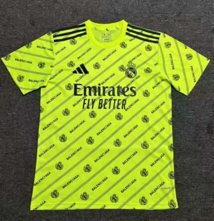 2025/2026 Real Madrid Special Edition Fluorescent Green Football Shirt1:1 Thai Quality