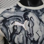 2025/2026 Player Version Manchester City Year of The Horse Special Edition Grey Football Shirt 1:1 Thai Quality - Image 4