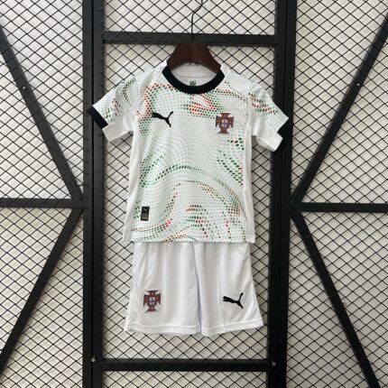 2025 Portugal Away Football Shirt 1:1 Thai Quality Kids Size