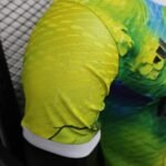 2025/2026 Player Version Real Madrid Special Edition Yellow and green Football Shirt 1:1 Thai Quality - Image 3