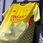2025/2026 Arsenal Goalkeeper Yellow Football Shirt 1:1 Thai Quality - Image 7