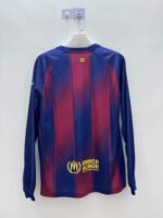 2025/2026 Long Sleeve Barcelona Home Football Shirt 1:1 Thai Quality - Image 2