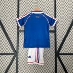 1998 Retro France Home Football Shirt 1:1 Thai Quality Kids Size - Image 2