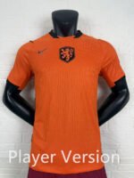 Player version 2026-27 Netherlands Home Orange Soccer Jersey AAA