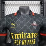2024/2025 Player Version AC Milan Fourth Away Black Soccer Jersey 1:1 Thai Quality - Image 5