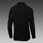 2025/2026 Ajax Half-Pull Training Suit Black Football Shirt 1:1 Thai Quality Set - Image 4