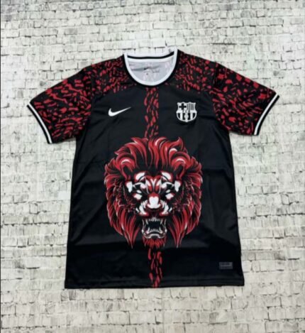 2024/2025 Barcelona Special Edition Black and Red Football Shirt 1:1 Thai Quality