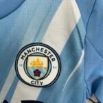 2025/2026 Manchester City Home Football Shirt 1:1 Thai Quality Kids Size - Image 6