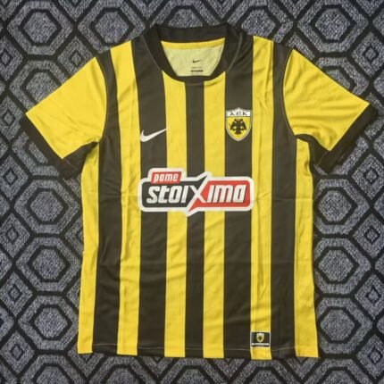 2025/2026 AEK Athens Home Football Shirt 1:1 Thai Quality