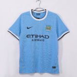 2013/2014 Retro Manchester City Home Football Shirt 1:1 Thai Quality