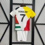 2025/2026 Ronaldo Personal Commemorative Edition Football Shirt 1:1 Thai Quality Kids Size - Image 2