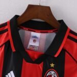 1998/1999 Retro AC Milan Home Football Shirt 1:1 Thai Quality - Image 3