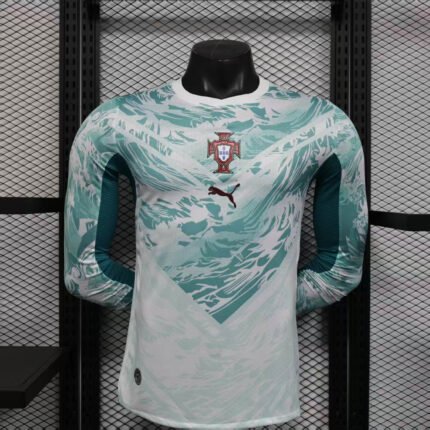 2026 Player Version Long Sleeve Portugal Away Football Shirt 1:1 Thai Quality