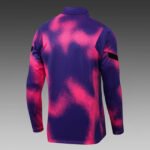 2021/2022 Psg Paris Saint-Germain Half-Pull Training Suit Pink Set - Image 4
