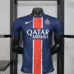 2024/2025 Player Version Psg Paris Saint-Germain Home UEFA Champions League Champion Football Shirt 1:1 Thai Quality