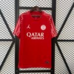 2024/2025 Psg Paris Saint-Germain Fourth Away Red Football Shirt 1:1 Thai Quality