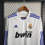 2010/2011 Retro Long Sleeve Real Madrid Home Soccer Jersey 1:1 Thai Quality - Image 3
