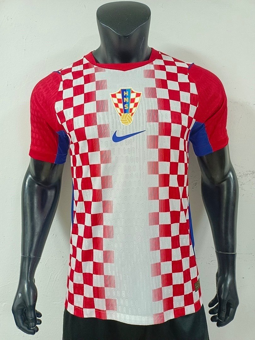 bdef41b2 Player Version 26-27 Croatia Home Red Soccer Jersey AAA - Image 1