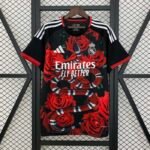 2025/2026 Real Madrid Red Rose Special Edition Football Shirt1:1 Thai Quality
