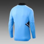 2022/2023 Feyenoord Rotterdam Half-Pull Training Suit Blue Football Shirt 1:1 Thai Quality Set - Image 4
