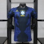 Player version 2026-2027 Brazil Away Blue Soccer Jersey AAA