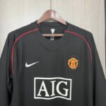 2007/2008 Retro Long Sleeve Manchester United Third Away Football Shirt 1:1 Thai Quality - Image 3
