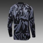 2022/2023 Psg Paris Saint-Germain Half-Pull Training Suit Black Gray Camouflage Set - Image 4