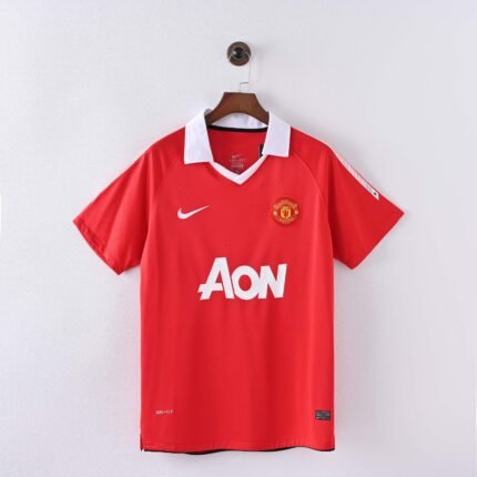 2010/2011 Retro Manchester United Home Football Shirt 1:1 Thai Quality