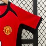 2002/2004 Retro Manchester United Home Football Shirt 1:1 Thai Quality Kids Size - Image 5