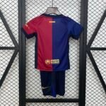 2024/2025 Barcelona Home Football Shirt 1:1 Thai Quality Kids Size（Competition version） - Image 2
