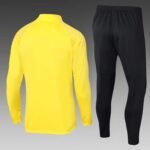 2023/2024 Dortmund Half-Pull Training Suit Yellow Football Shirt 1:1 Thai Quality Set - Image 2