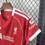 2025/2026 Liverpool Home Soccer Jersey 1:1 Thai Quality Kids Size - Image 4
