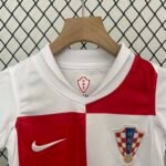 2024 Croatia National Team Home Football Shirt 1:1 Thai Quality Kids Size - Image 3
