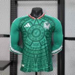 2026 Player Version Long Sleeve Mexico National Home Football Shirt 1:1 Thai Quality