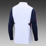 2022/2023 Arsenal Half-Pull Training Suit White Football Shirt 1:1 Thai Quality Set - Image 4
