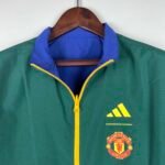 2023/2024 Manchester United Reversible Windbreaker（Blue-Green）Soccer Jersey 1:1 Thai Quality - Image 11