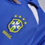 2002 Retro Brazil Away Soccer Jersey - Image 5