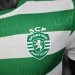 2025/2026 Player Version Sporting Lisbon Home Football Shirt 1:1 Thai Quality - Image 5