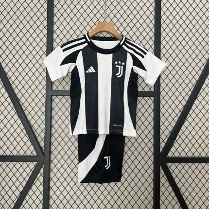 2024/2025 Juventus Home Soccer Jersey 1:1 Thai Quality Kids Size