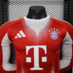 2025/2026 Player Version Long Sleeve Bayern Munich Home Football Shirt 1:1 Thai Quality - Image 3