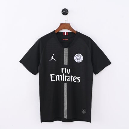 2018-2019 Retro Psg Paris Saint-Germain Away Black Soccer Jersey AAA-888