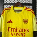 2025/2026 Arsenal Goalkeeper Yellow Football Shirt 1:1 Thai Quality - Image 3