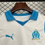 2025/2026 Olympique de Marseille Home Football Shirt 1:1 Thai Quality Kids Size - Image 3
