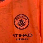 2025/2026 Manchester City KidSuper Joint Edition Orange Football Shirt 1:1 Thai Quality - Image 6