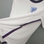 2020 England Soccer Jersey White Home - Image 8