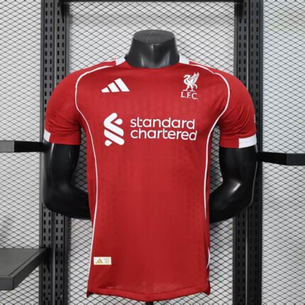 2025/2026 Player Version Liverpool Home Football Shirt 1:1 Thai Quality